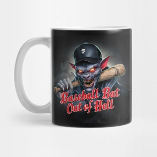 Hell of a baseball bat Mug